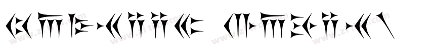 Hosrein Gomer字体转换